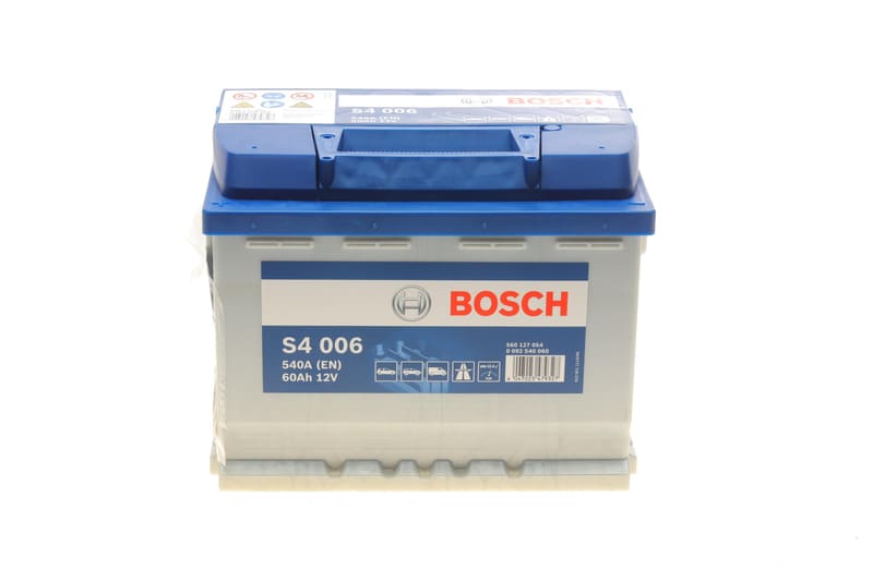 Аккумуляторная батарея 60Ah/540A (242x175x190/+L/B13) S4 BOSCH