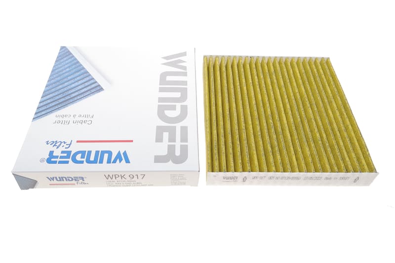 Фильтр салона Toyota/Lexus 00- (угольный) WUNDER FILTER