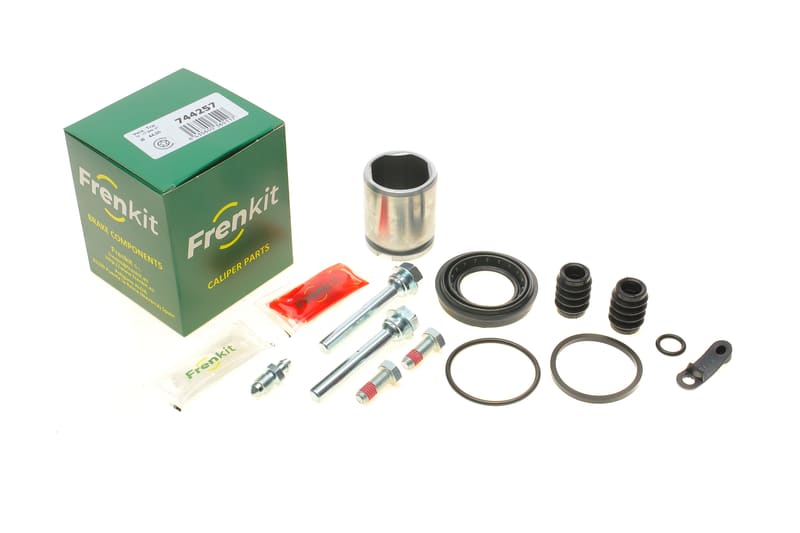 Ремкомплект супорта (заднього) BMW 5 (F10/F11)/6 (F12/F13) 10- (d=44mm) (+поршень/направляюча)(TRW) FRENKIT