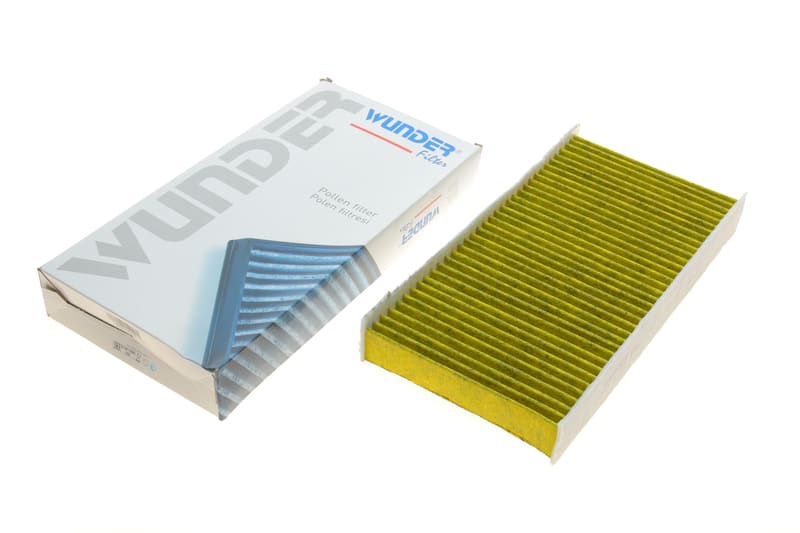 Фільтр салону Citroen C5/C6/Peugeot 407 04- (вугільний) WUNDER FILTER