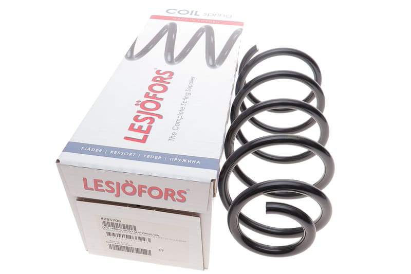 Пружина (передня) Seat Leon/Toledo 1.9TDI/SDI 99-06/Skoda Octavia 1.8/T/1.9SDI/TDI/2.0 96-10 LESJOFORS