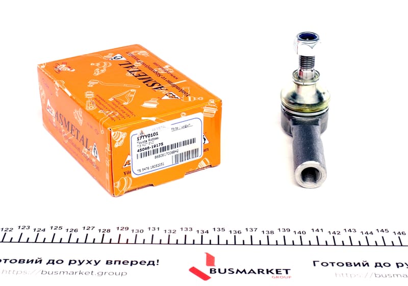 Наконечник тяги рульової Toyota Camry 86-91/Carina 83-88/Celica 85-99/Corolla 83-01 ASMETAL