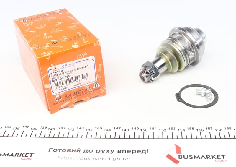 Опора кульова (передня/знизу) Hyundai H100/Mitsubishi L300 86-13 ASMETAL