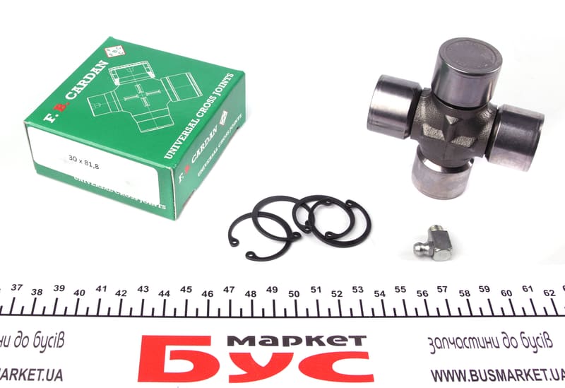 Крестовина кардана Ford Transit 00- (30x81.8) (с масленкой) (INA) FBC