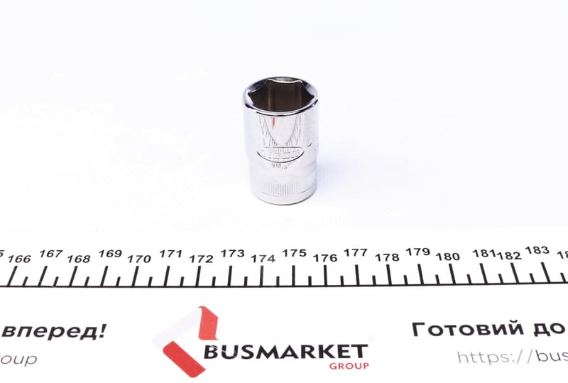 Головка торцева 1/2" 19 мм (хромована) VIGOR