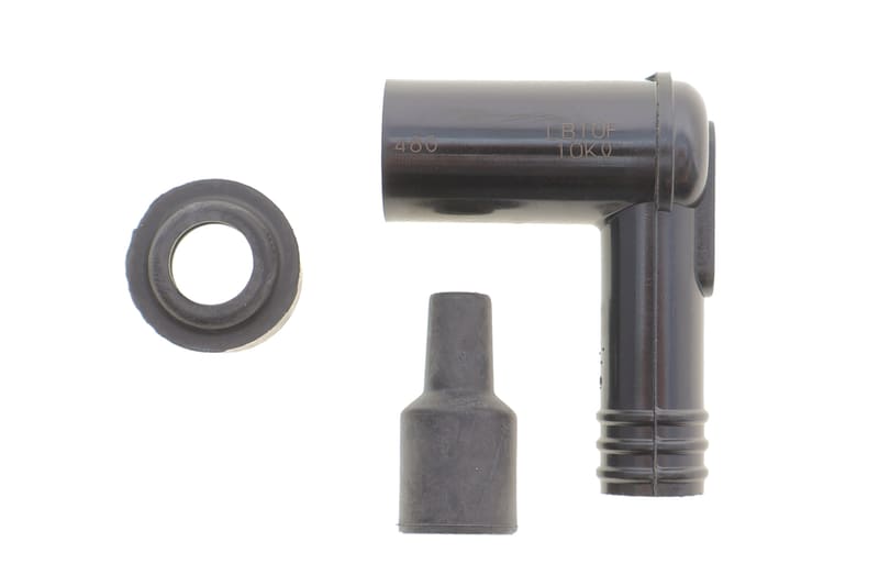 Наконечник свічки запалювання (чорний) (90°/14mm) (LB10F) NGK