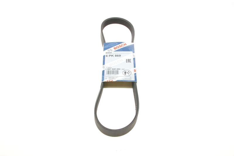 Ремінь генератора Citroen Berlingo/Jumpy/Fiat Scudo 1.9D 98-11/Peugeot Partner 96-15 (6PK869) BOSCH