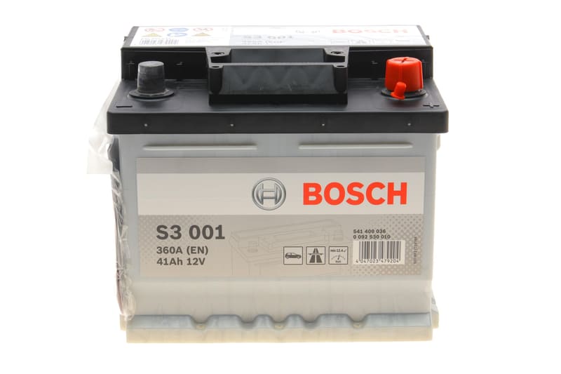 Акумуляторна батарея 41Ah/360A (207x175x175/+R/B13) знято з постачання BOSCH