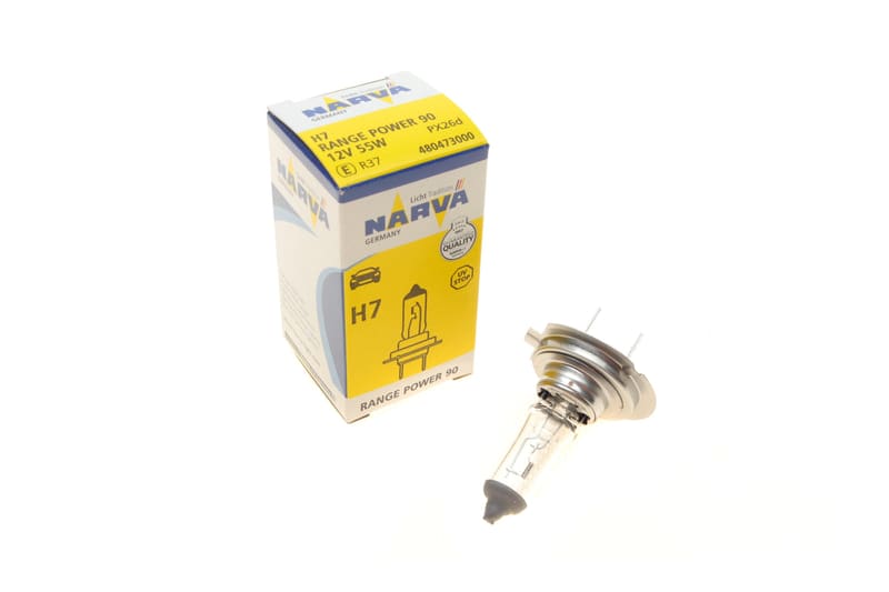 Автолампа H7 12V 55W PX26d Range Power 90 NARVA