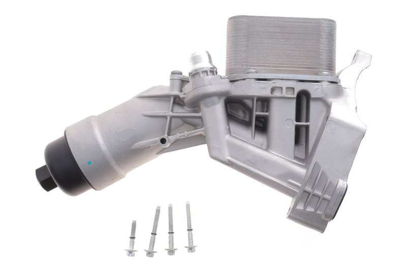 Корпус фільтра масляного металевий (з радіатором) BMW 2 (F22/F87)/X3 (G01/F97)/X5 (F15/F85) 15- (B48/B38/B46)  MAHLE