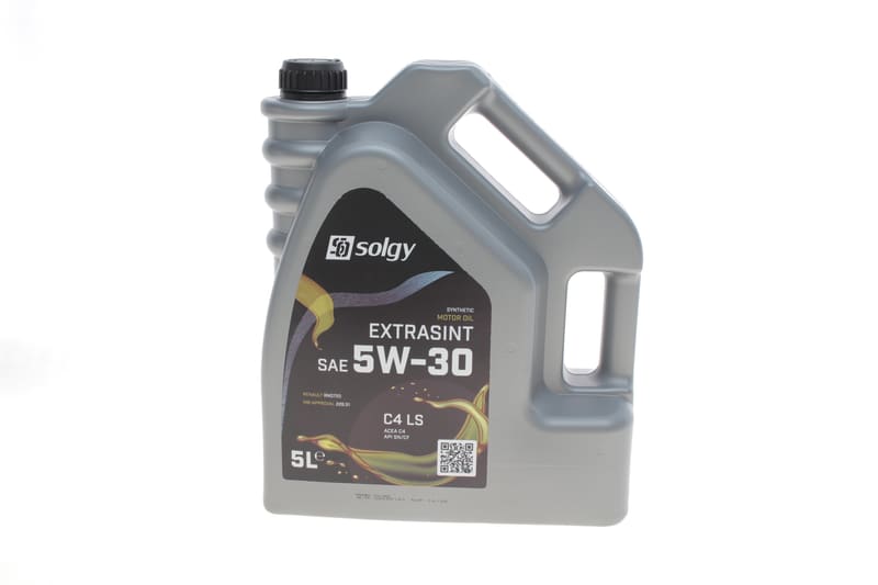 Масло 5W30 EXTRASINT C4 LS (5L) (RN 0720/MB226.51/API SN/CF/ACEA C4 совместимость A3/B4) SOLGY