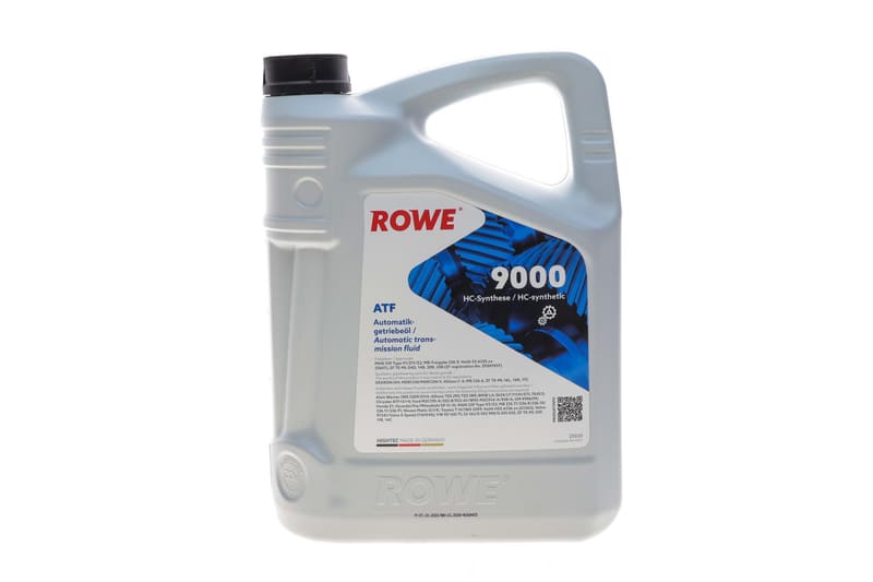Олива HIGHTEC ATF 9000 (5L) (DEXRON IIIH/MB 235.71/236.8/236.10/236.11/236.91/BMW LA-2634) (червоний) ROWE