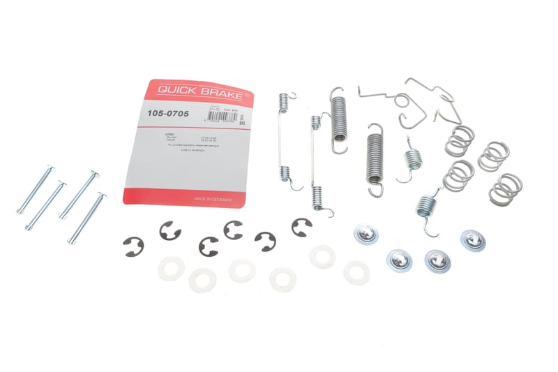 Комплект пружинок колодок ручника Ford Transit 80-120 91-00 (254x50) QUICK BRAKE