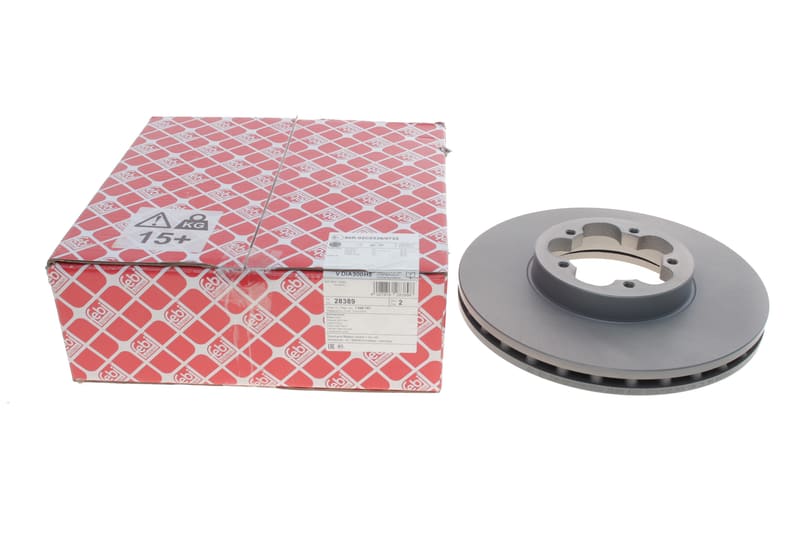 Диск тормозной (передний) Ford Transit 06- (300x28) FEBI BILSTEIN