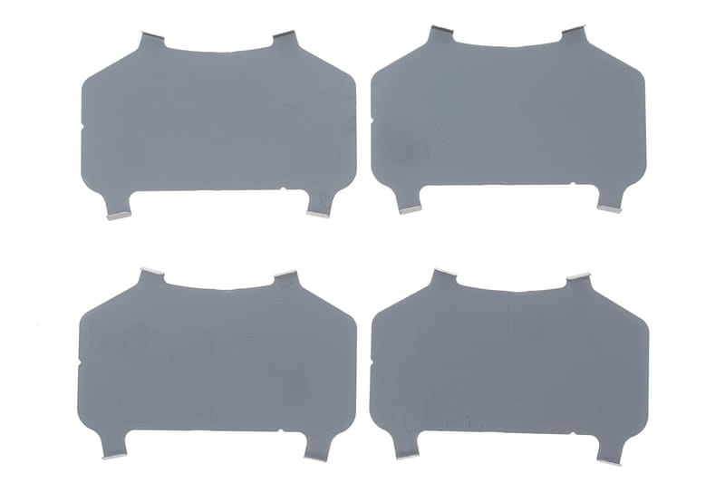 Комплект протискрипних пластин (передніх) VW Touareg 02-18/Land Rover Range Rover 02-13 FRENKIT
