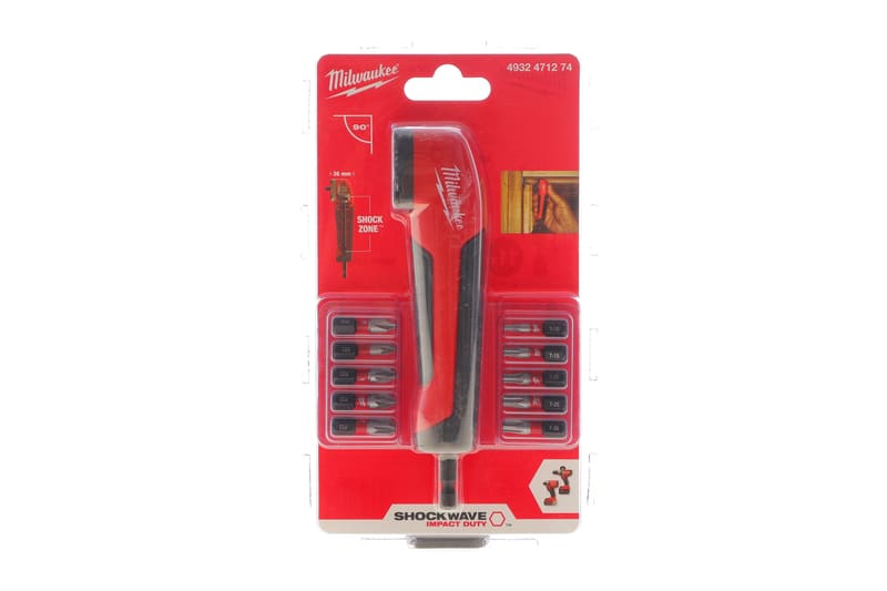 Насадка кутова SHOCKWAVE (+10 біт) MILWAUKEE