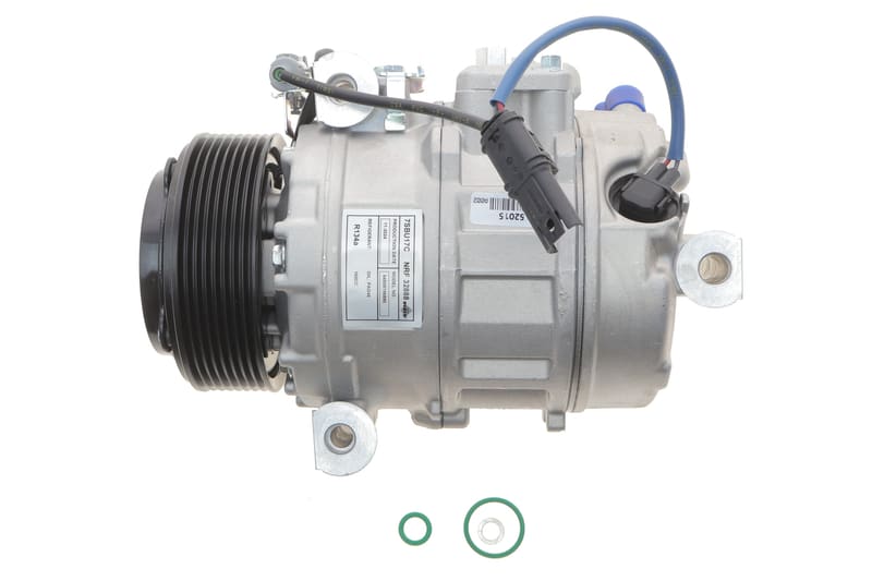 Компресор кондиціонера BMW 5 (F10/F11) 2.5/3.0i (N52/N53) 09-13 (8PK/d=110mm) NRF