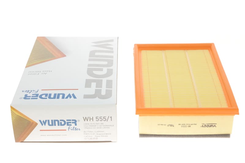 Фильтр воздушный Ford Transit 00-06 (с поролоном) WUNDER FILTER