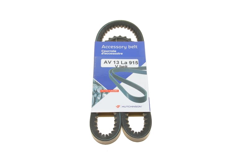 Ремінь генератора Audi 100/200/80/90 82-96 (13x915) HUTCHINSON