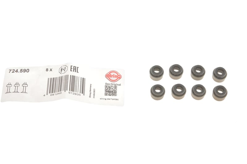 Сальник клапана (впуск/выпуск) VW Caddy III/IV 1.2/2.0 TSI/TDI 95- (6x8.8/12.2x9.3) ELRING