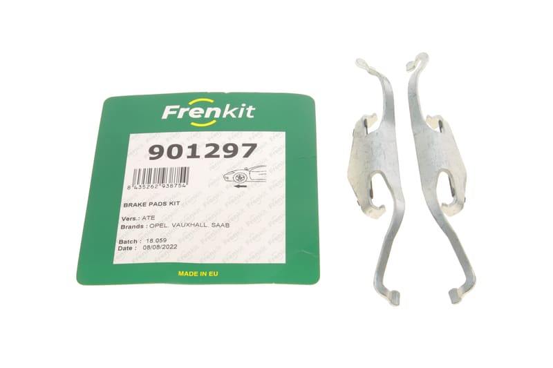 Планка супорта (переднього) прижимна (к-кт) Opel Vectra 02-08 (Ate) FRENKIT