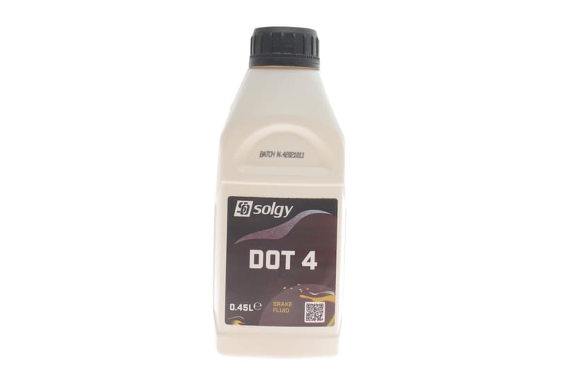 Рідина гальмівна DOT4 (0.45L) SOLGY