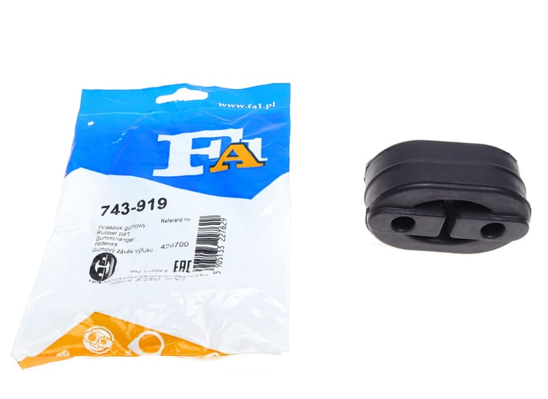 Гумка глушника Mitsubishi Galant 1.8/2.0/2.5 V6 92-96/Lancer VII 00-13/Outlander 2.0/2.2 DI-D 06- FA1
