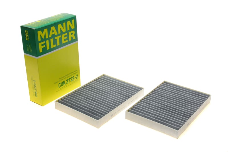 Фільтр салону MB S-class (W221) 05-13/CL (C216) 06-13 (вугільний) (к-кт 2шт.) MANN-FILTER