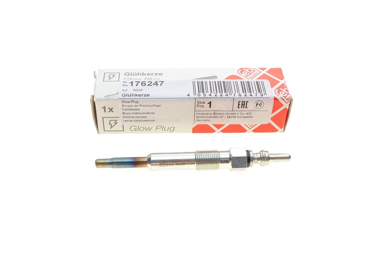 Свічка розжарювання Renault Kangoo/Master 1.9dTI FEBI BILSTEIN