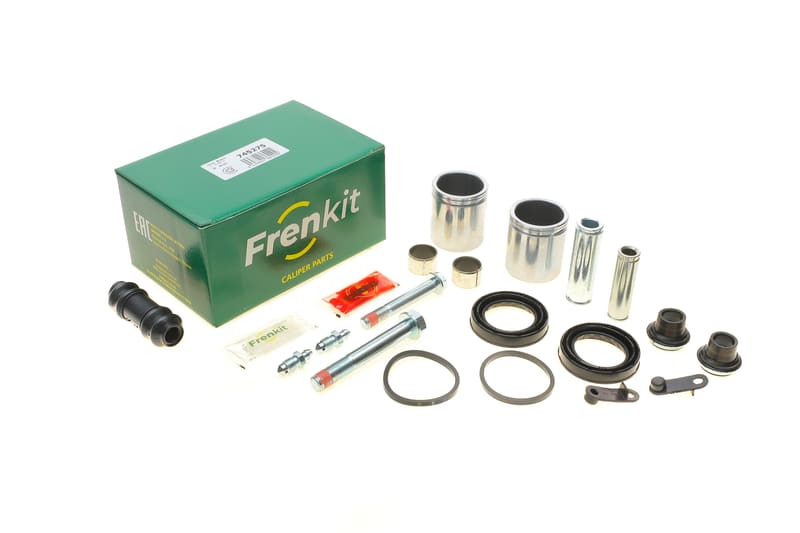 Ремкомплект супорта (переднього) Renault Master 98- (d=45mm)(+2 поршня/направляюча)(Bosch) SuperKit FRENKIT