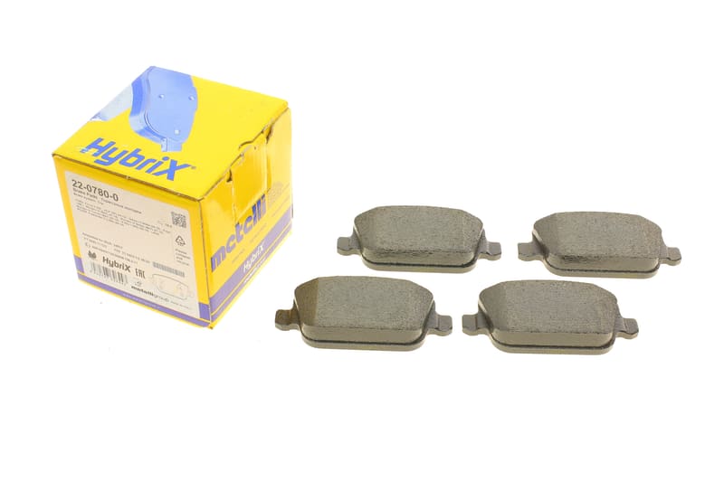 Колодки гальмівні (задні) Ford Focus/Galaxy/Mondeo/S-Max/Kuga 05-15 METELLI