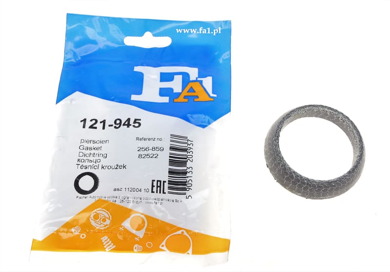 Прокладка трубы выхлопной Mazda 626 2.0D 83-87/Opel Astra F 1.4 91-93 (45x59.5x13) (кольцо) FA1