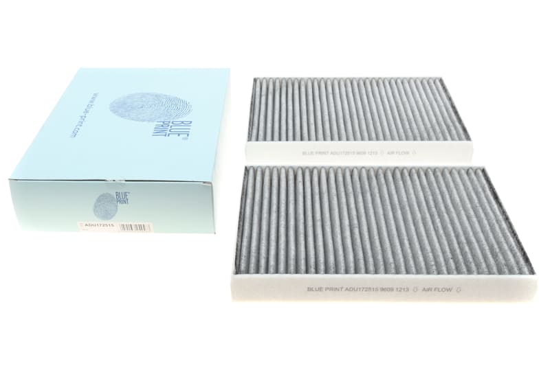 (к-кт 2шт.) Фильтр салона MB S-class (W221/C216) 05- (угольный) BLUE PRINT
