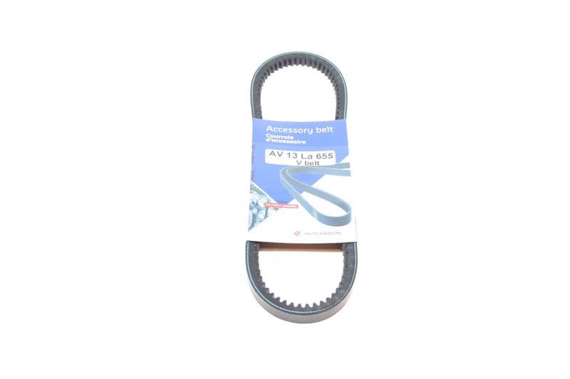 Ремінь генератора Hyundai Elantra/Lantra II 1.6-2.0 16V 96-02 (13x655) HUTCHINSON