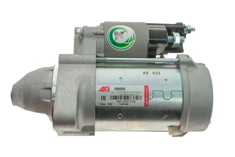 Стартер MB Sprinter (W906/W907)/Vito (W639) 03- OM651 (12V/1.8kw) (z=12) AS