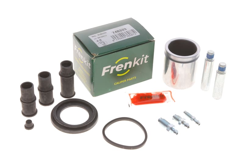 Ремкомплект супорта (переднього) VW Golf III (d=48mm) (Ate) (+поршень/направляюча) SuperKit FRENKIT