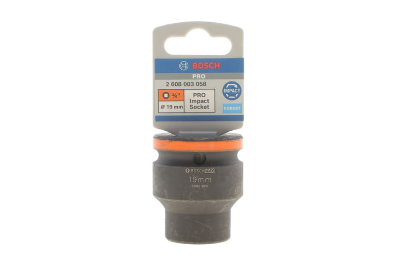 Головка торцевая ударная PRO 3/4" 19 мм BOSCH