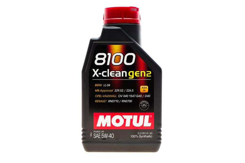 Олива 5W40 X-clean 8100 gen2 (1L) (BMW LL-04/MB 229.52/MB 226.5/RN0710/RN0700) (109761) MOTUL