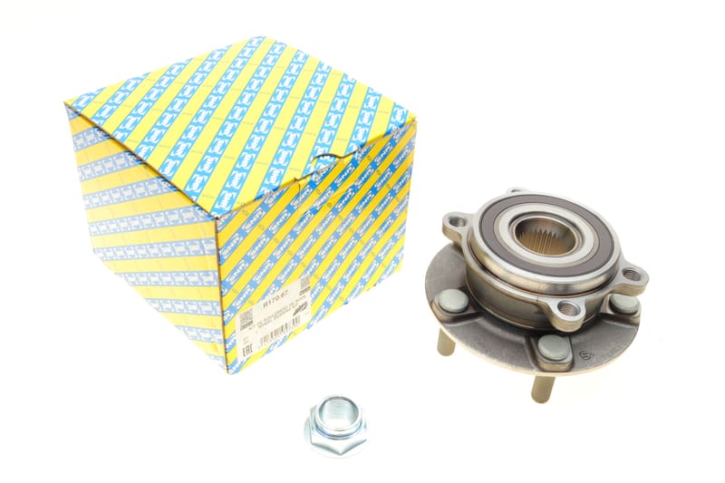 Подшипник ступицы (передней) Mazda CX-5/6 2.2D 11- (+ABS) SNR