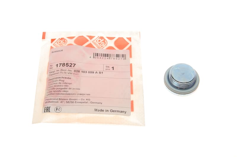 Болт зливу оливи Audi 100/A6/A8 88- FEBI BILSTEIN