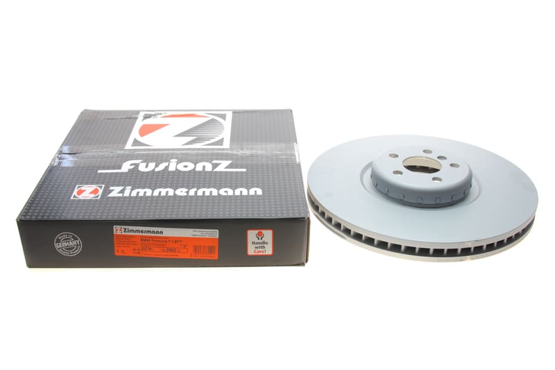 Диск гальмівний (передній) BMW X5 (G05/F95)/X7 (G07) 18- (L) (395x36) ZIMMERMANN