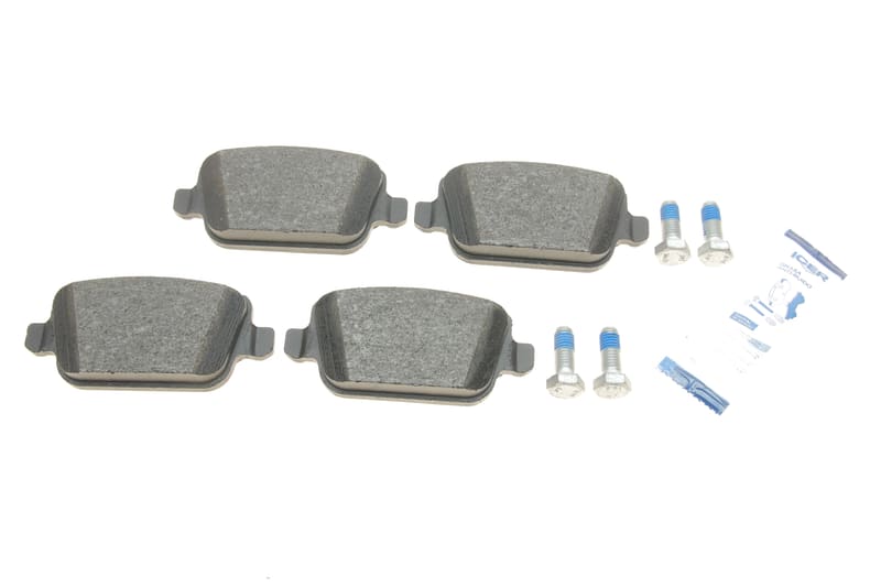 Колодки гальмівні (задні) Ford Focus/Galaxy/Mondeo/S-Max/Kuga 05-15/Volvo S80/V70/XC70 06-16 ICER
