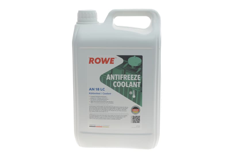 Антифриз (зелений) (5L) HIGHTEC ANTIFREEZE COOLANT AN 18 LC (1:1=-37°C) (концентрат) ROWE