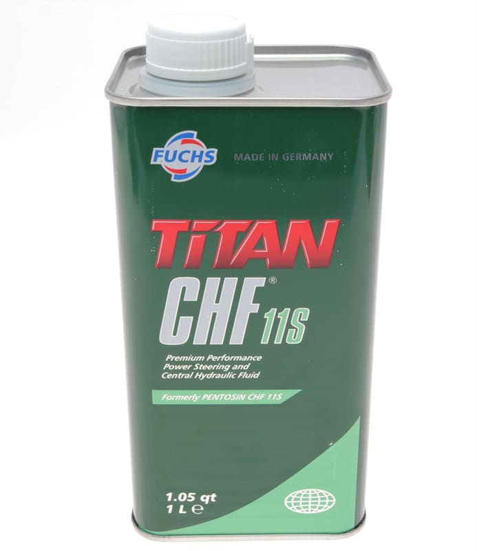 Жидкость ГУР (зеленая) (1L) синтетика Pentosin CHF 11S (BMW 83290429576/MB-APPROVAL 345.0) 832904295 FUCHS
