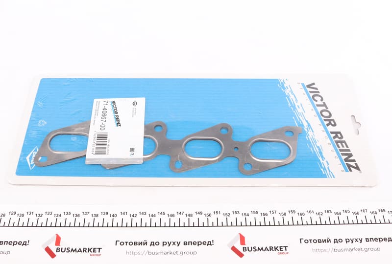 Прокладка колектора випускного Chevrolet Aveo 1.4 13- REINZ