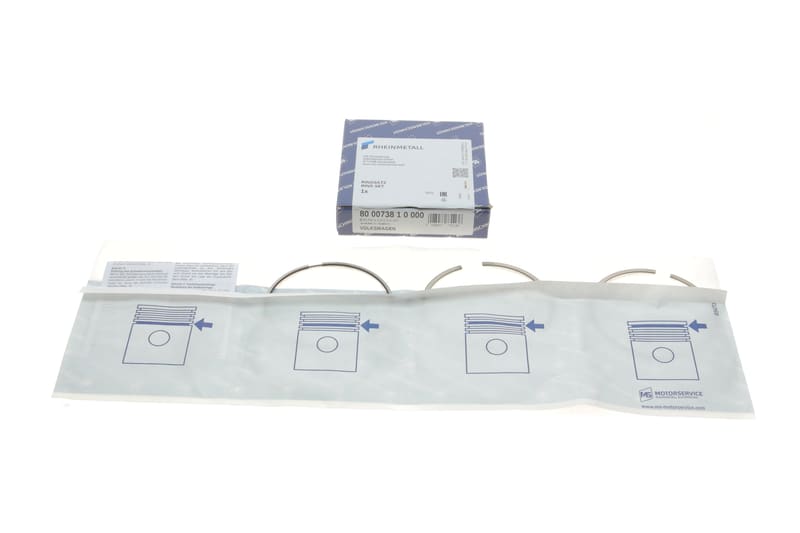 Кольца поршневые VW Passat/Golf 2.0FSI 04-14 (82.51mm/STD) (1.2-1.5-2) KOLBENSCHMIDT