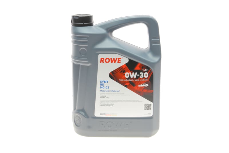 Олива 0W30 HIGHTEC SYNT RS HC-C2 (5L) (9.55535-DS1/GS1/IVECO 18-1811 SC1 LV/PSA B71 2312) (ACEA C2) ROWE
