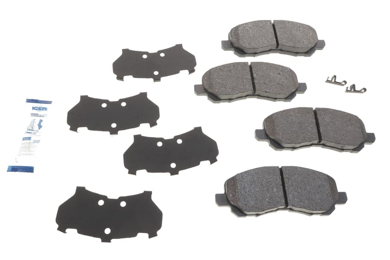 Колодки тормозные (передние) Citroen C4/Peugeot 4008 12-/Mitsubishi Lancer/Outlander 03-/Jeep/Dodge ICER
