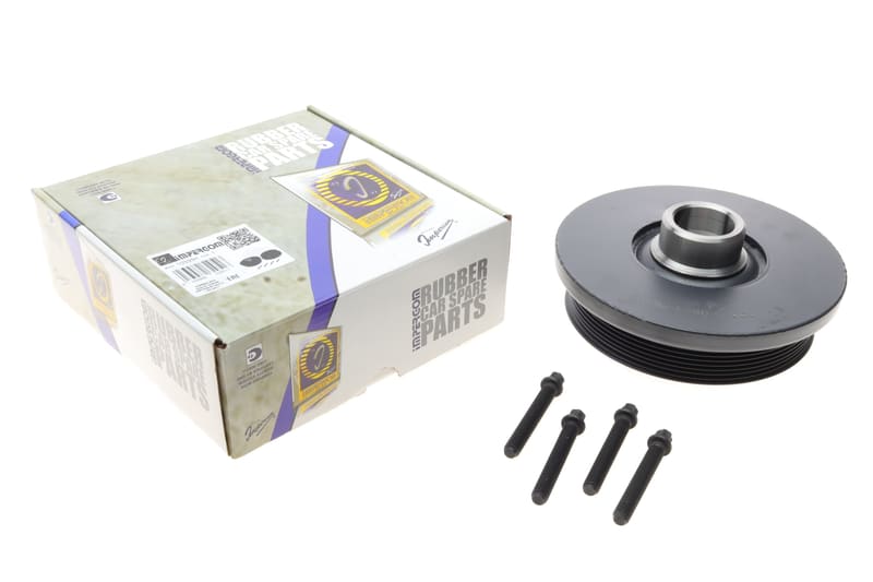 Шків колінвалу BMW 5/7/X5/X6 2.5-4.0D 08- (7PK) 39,6x172.7/197x22/76,7 (з к-ктом болтів) IMPERGOM
