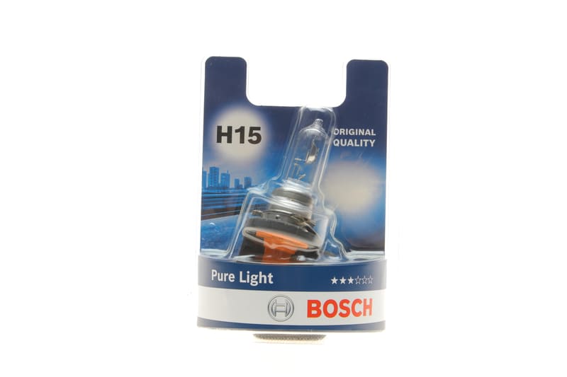 Автолампа H15 12V 55/15W PGJ23T-1 Pure Light (0.089 кг) BOSCH